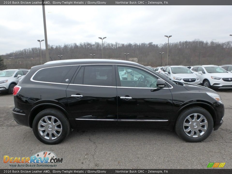 2016 Buick Enclave Leather AWD Ebony Twilight Metallic / Ebony/Ebony Photo #5