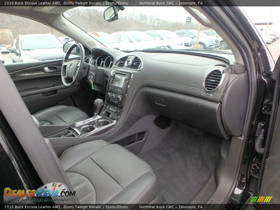 2016 Buick Enclave Leather AWD Ebony Twilight Metallic / Ebony/Ebony Photo #6