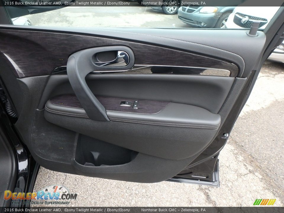 2016 Buick Enclave Leather AWD Ebony Twilight Metallic / Ebony/Ebony Photo #7