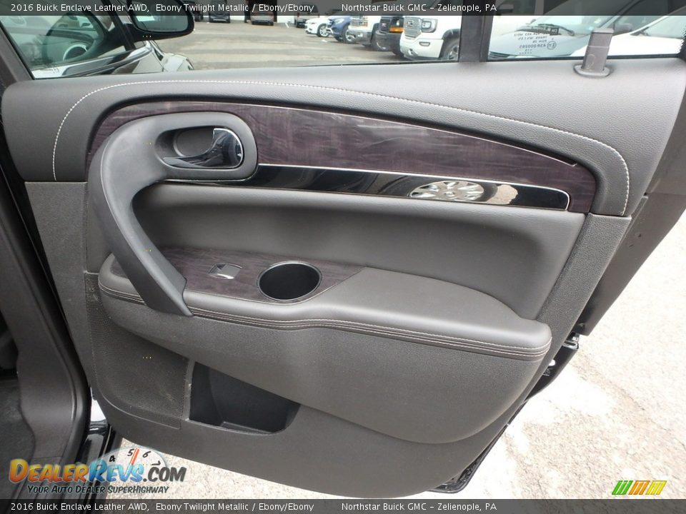 2016 Buick Enclave Leather AWD Ebony Twilight Metallic / Ebony/Ebony Photo #8