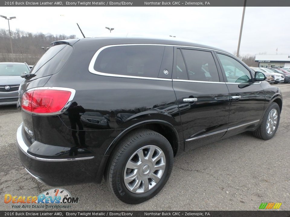 2016 Buick Enclave Leather AWD Ebony Twilight Metallic / Ebony/Ebony Photo #9