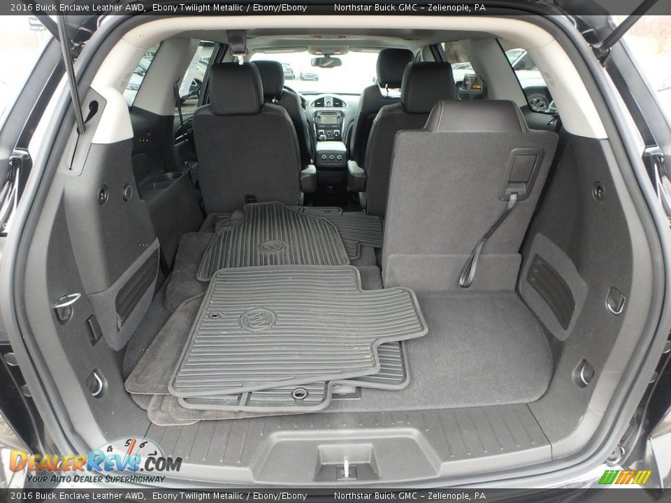 2016 Buick Enclave Leather AWD Ebony Twilight Metallic / Ebony/Ebony Photo #11
