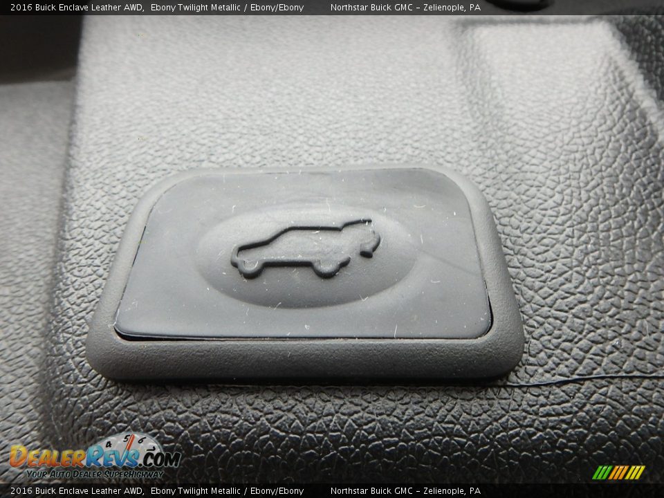 2016 Buick Enclave Leather AWD Ebony Twilight Metallic / Ebony/Ebony Photo #12