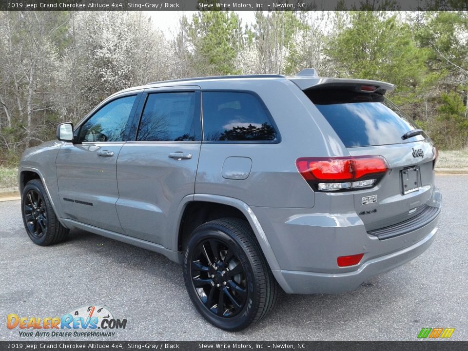 2019 Jeep Grand Cherokee Altitude 4x4 Sting-Gray / Black Photo #8
