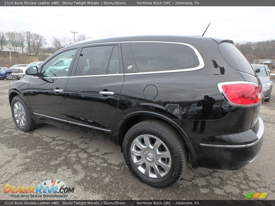 2016 Buick Enclave Leather AWD Ebony Twilight Metallic / Ebony/Ebony Photo #13