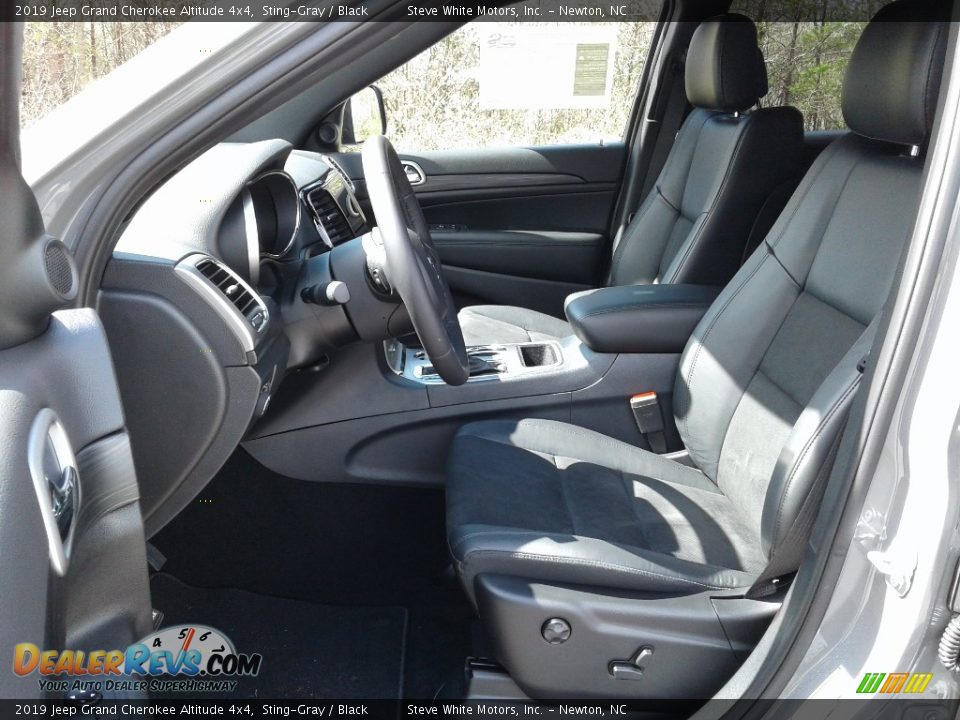 2019 Jeep Grand Cherokee Altitude 4x4 Sting-Gray / Black Photo #10