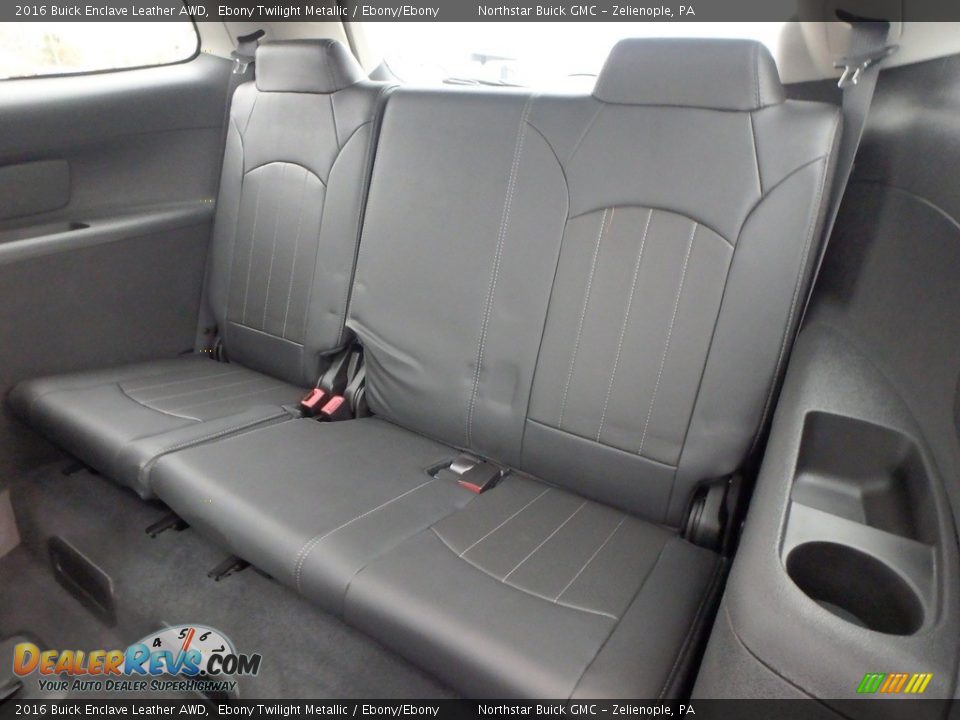 2016 Buick Enclave Leather AWD Ebony Twilight Metallic / Ebony/Ebony Photo #18