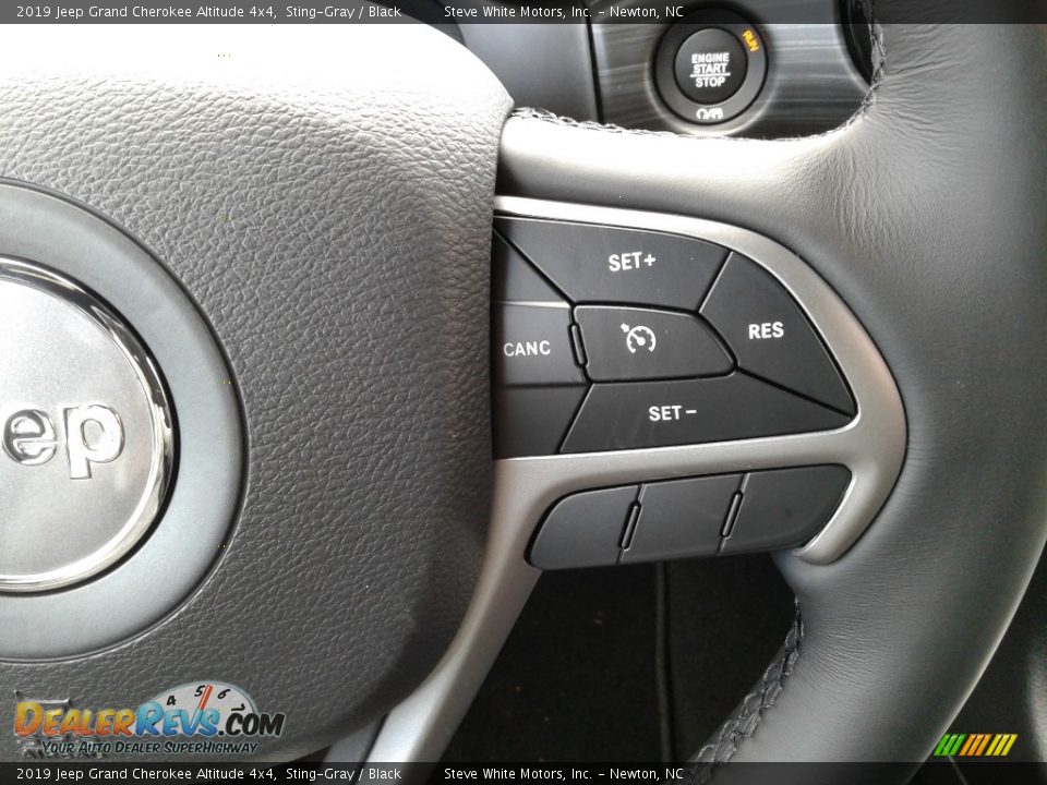 2019 Jeep Grand Cherokee Altitude 4x4 Sting-Gray / Black Photo #19