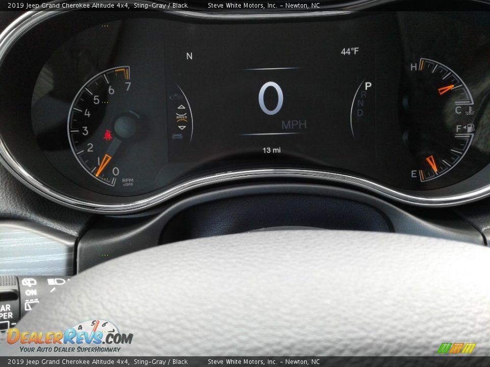 2019 Jeep Grand Cherokee Altitude 4x4 Sting-Gray / Black Photo #20