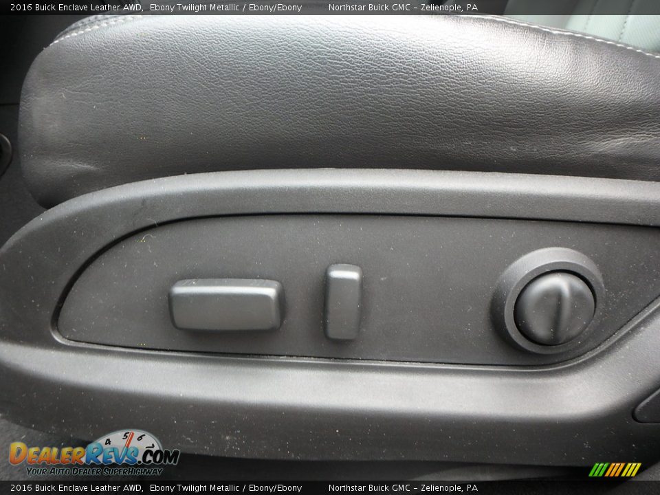 2016 Buick Enclave Leather AWD Ebony Twilight Metallic / Ebony/Ebony Photo #22