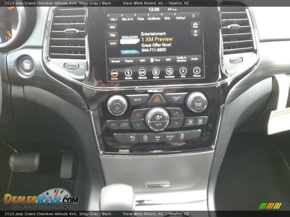 2019 Jeep Grand Cherokee Altitude 4x4 Sting-Gray / Black Photo #21