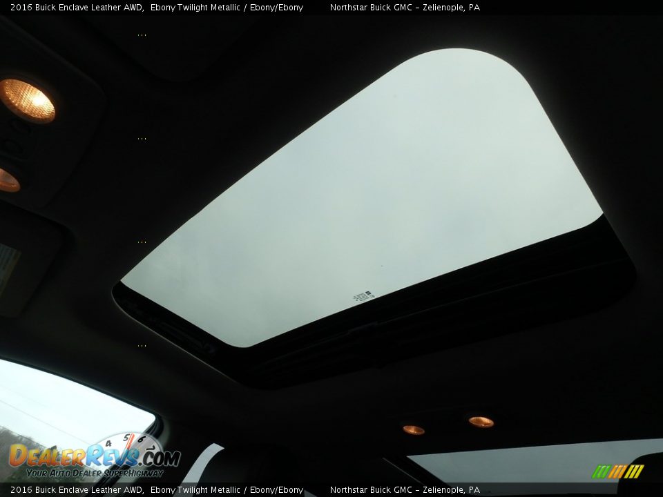 2016 Buick Enclave Leather AWD Ebony Twilight Metallic / Ebony/Ebony Photo #24
