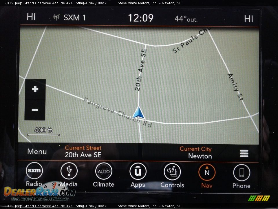 2019 Jeep Grand Cherokee Altitude 4x4 Sting-Gray / Black Photo #25