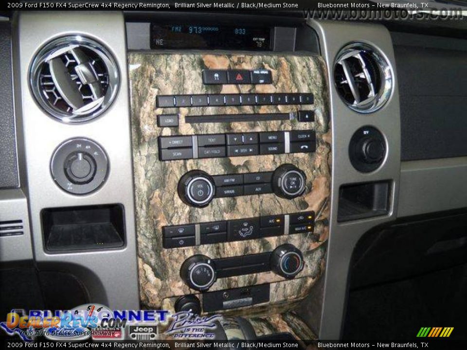 2009 Ford F150 FX4 SuperCrew 4x4 Regency Remington Brilliant Silver Metallic / Black/Medium Stone Photo #16