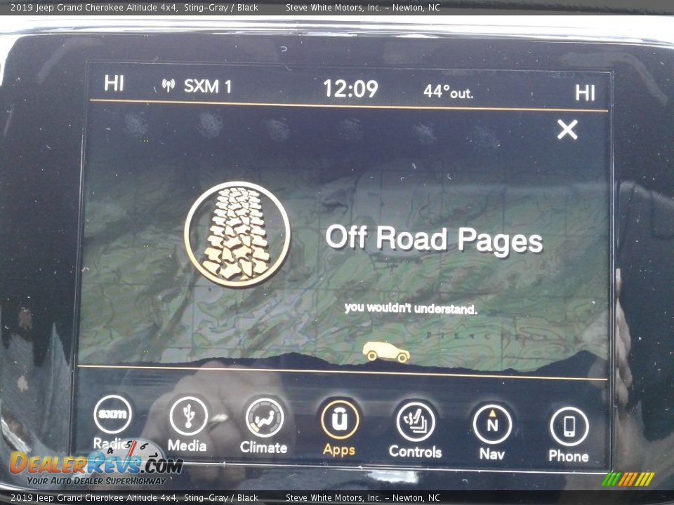 2019 Jeep Grand Cherokee Altitude 4x4 Sting-Gray / Black Photo #29