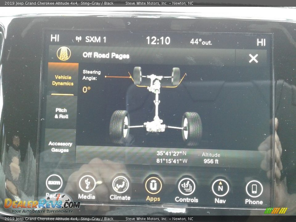 2019 Jeep Grand Cherokee Altitude 4x4 Sting-Gray / Black Photo #30