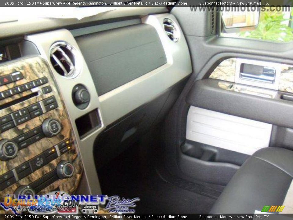 2009 Ford F150 FX4 SuperCrew 4x4 Regency Remington Brilliant Silver Metallic / Black/Medium Stone Photo #17