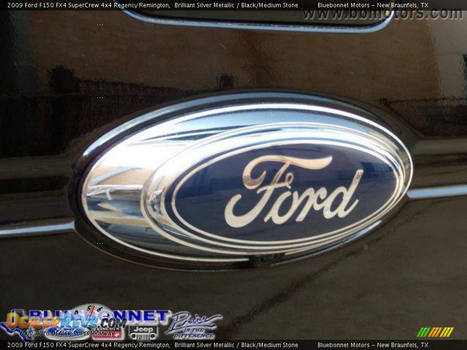 2009 Ford F150 FX4 SuperCrew 4x4 Regency Remington Brilliant Silver Metallic / Black/Medium Stone Photo #18