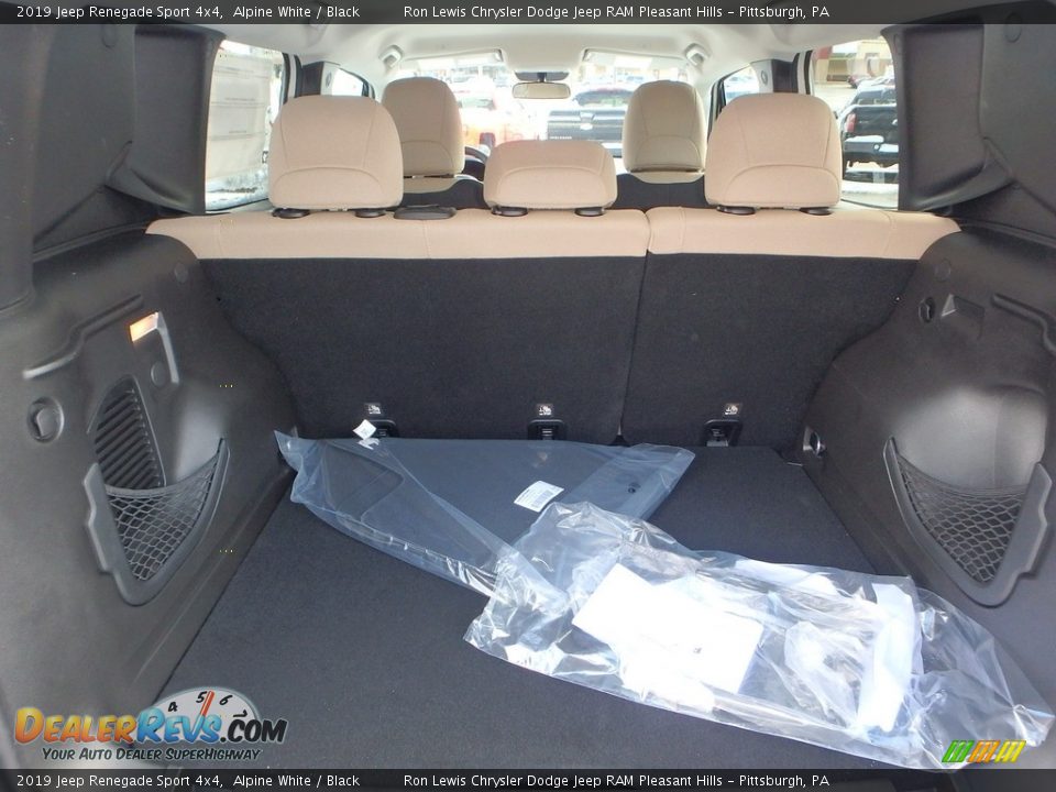 2019 Jeep Renegade Sport 4x4 Alpine White / Black Photo #5