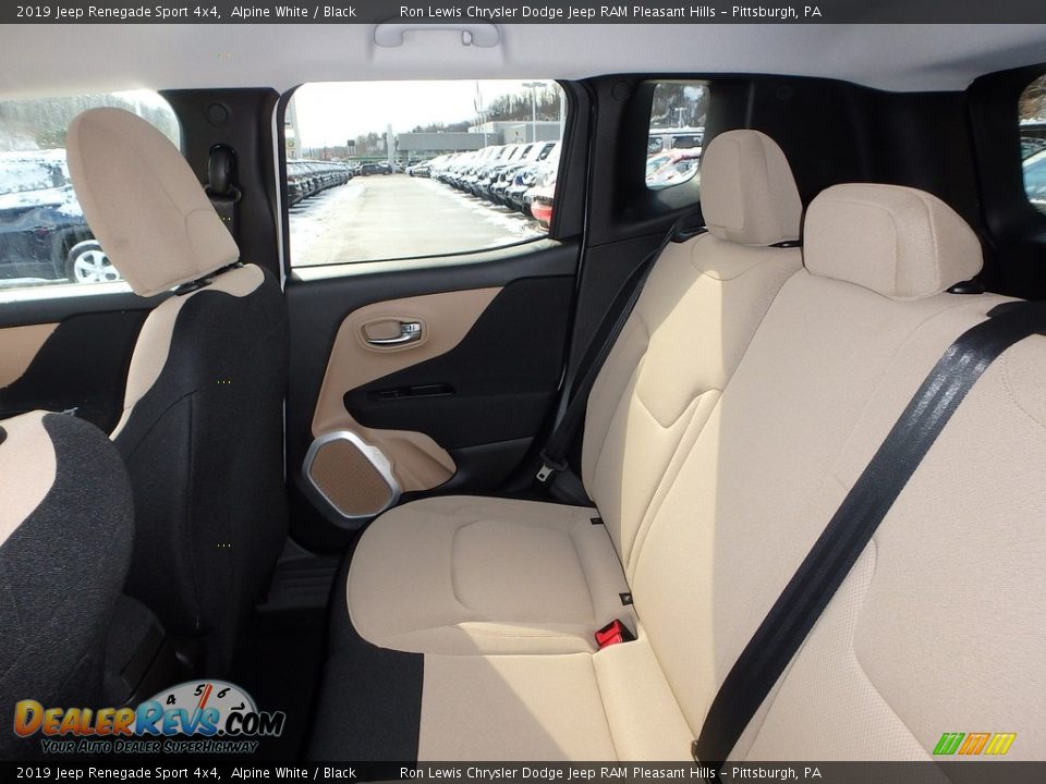 2019 Jeep Renegade Sport 4x4 Alpine White / Black Photo #12