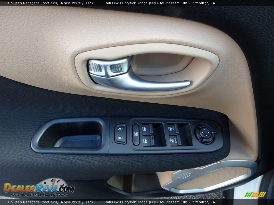 2019 Jeep Renegade Sport 4x4 Alpine White / Black Photo #14