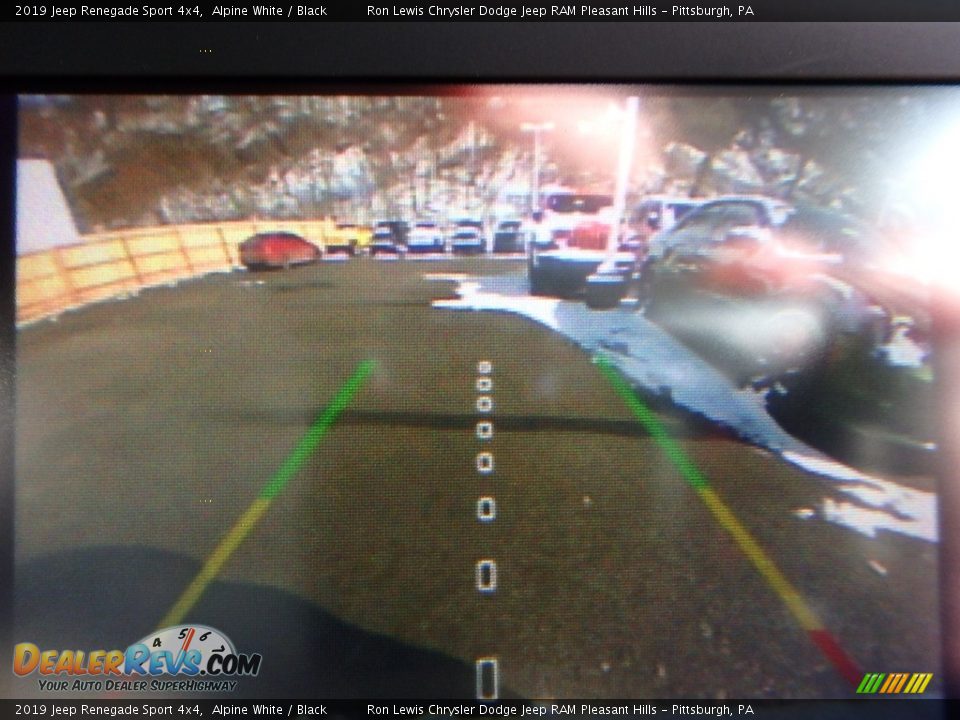 2019 Jeep Renegade Sport 4x4 Alpine White / Black Photo #16