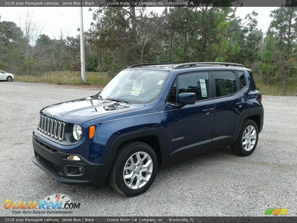 2018 Jeep Renegade Latitude Jetset Blue / Black Photo #1