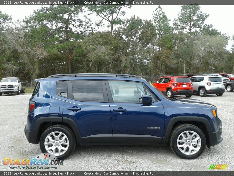 2018 Jeep Renegade Latitude Jetset Blue / Black Photo #6