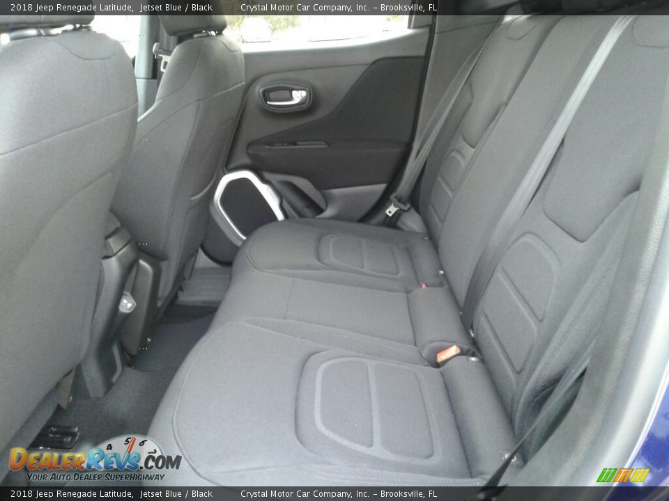2018 Jeep Renegade Latitude Jetset Blue / Black Photo #10