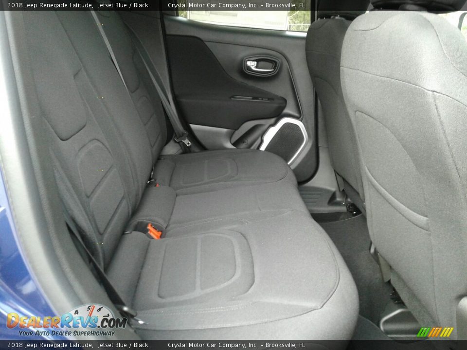 2018 Jeep Renegade Latitude Jetset Blue / Black Photo #11