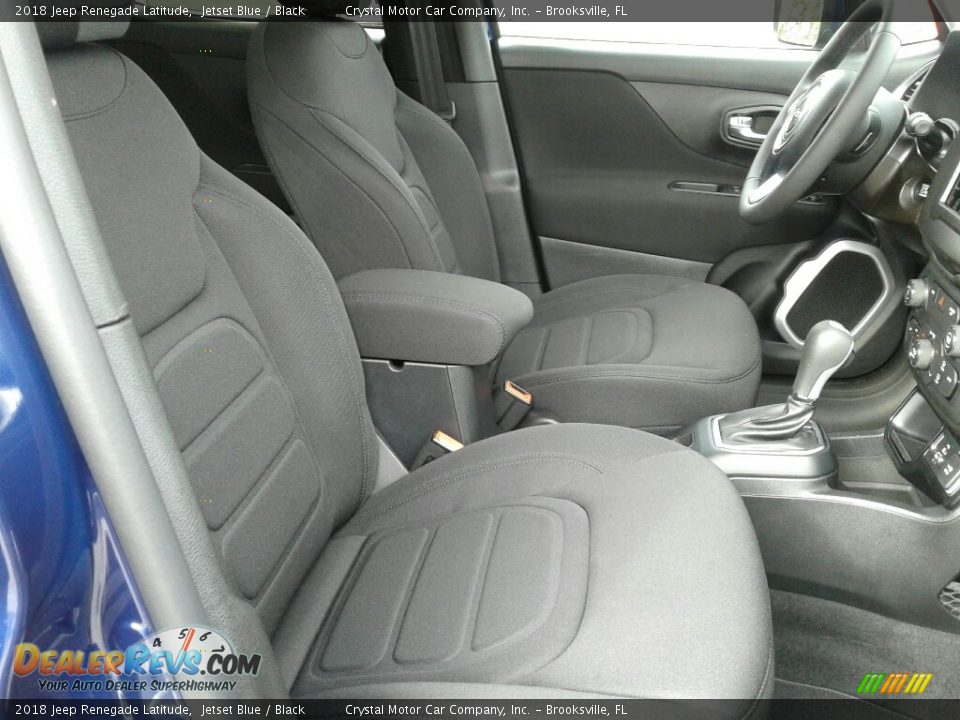 2018 Jeep Renegade Latitude Jetset Blue / Black Photo #12