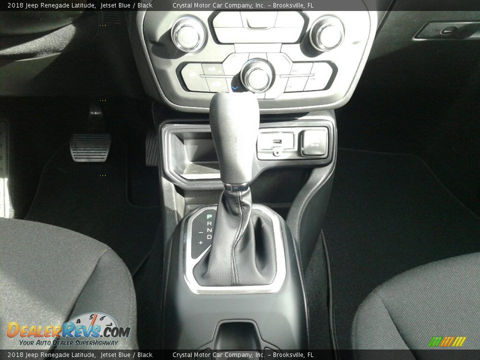 2018 Jeep Renegade Latitude Jetset Blue / Black Photo #16