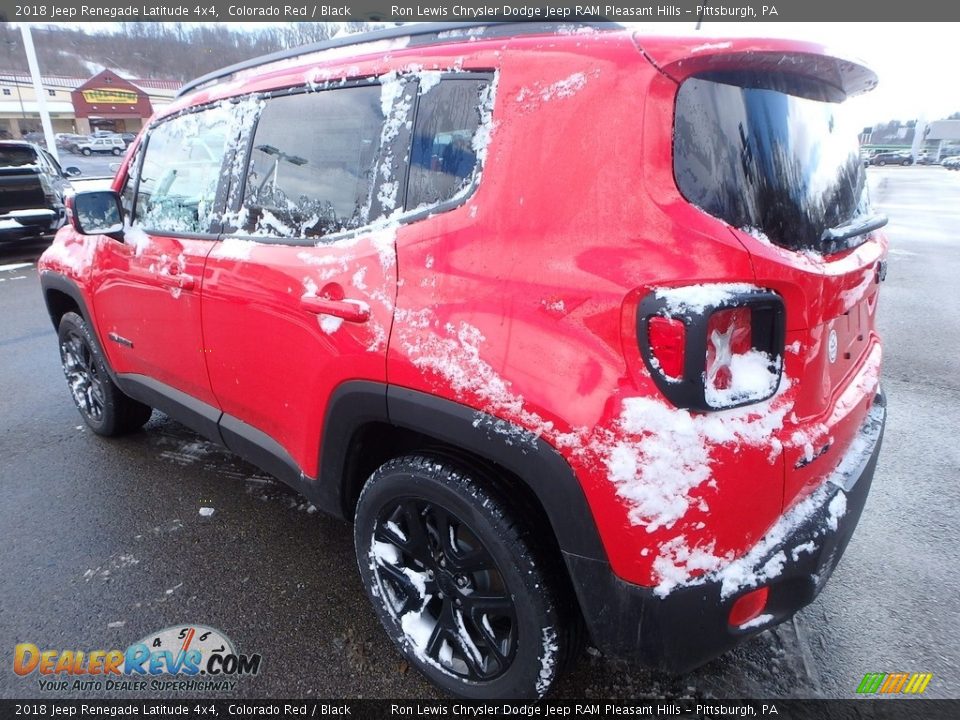 2018 Jeep Renegade Latitude 4x4 Colorado Red / Black Photo #3