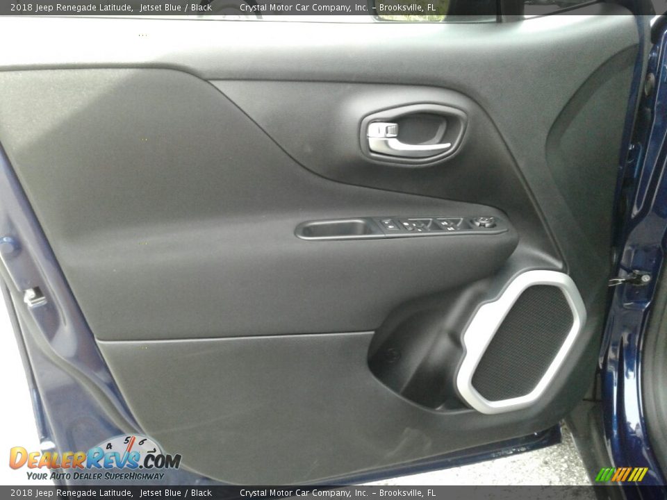 2018 Jeep Renegade Latitude Jetset Blue / Black Photo #17