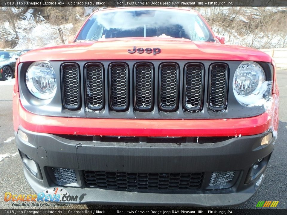 2018 Jeep Renegade Latitude 4x4 Colorado Red / Black Photo #9