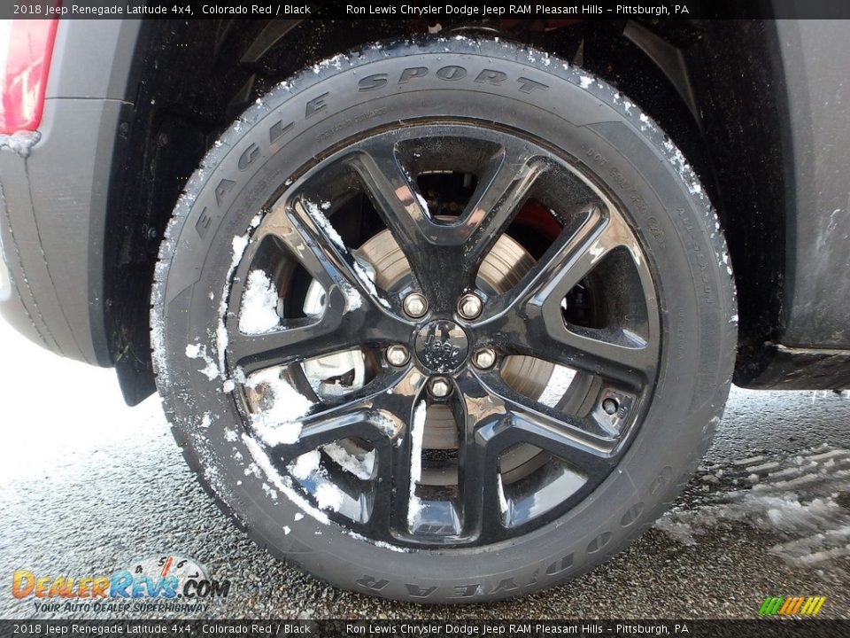 2018 Jeep Renegade Latitude 4x4 Colorado Red / Black Photo #10