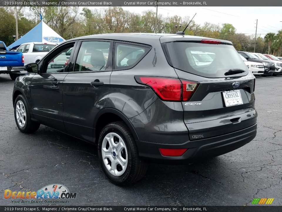 2019 Ford Escape S Magnetic / Chromite Gray/Charcoal Black Photo #3