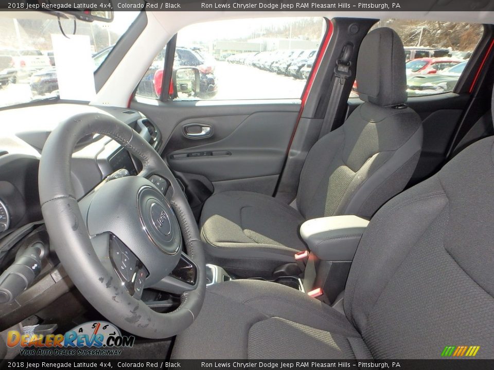 2018 Jeep Renegade Latitude 4x4 Colorado Red / Black Photo #11