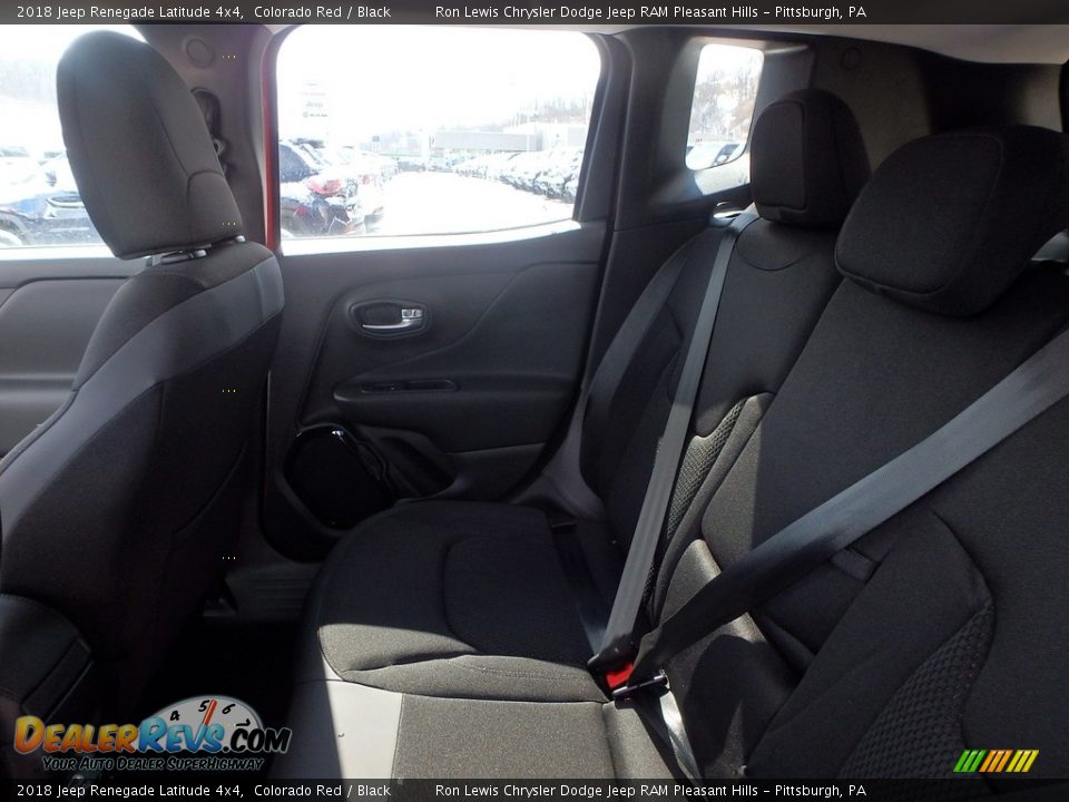 2018 Jeep Renegade Latitude 4x4 Colorado Red / Black Photo #12