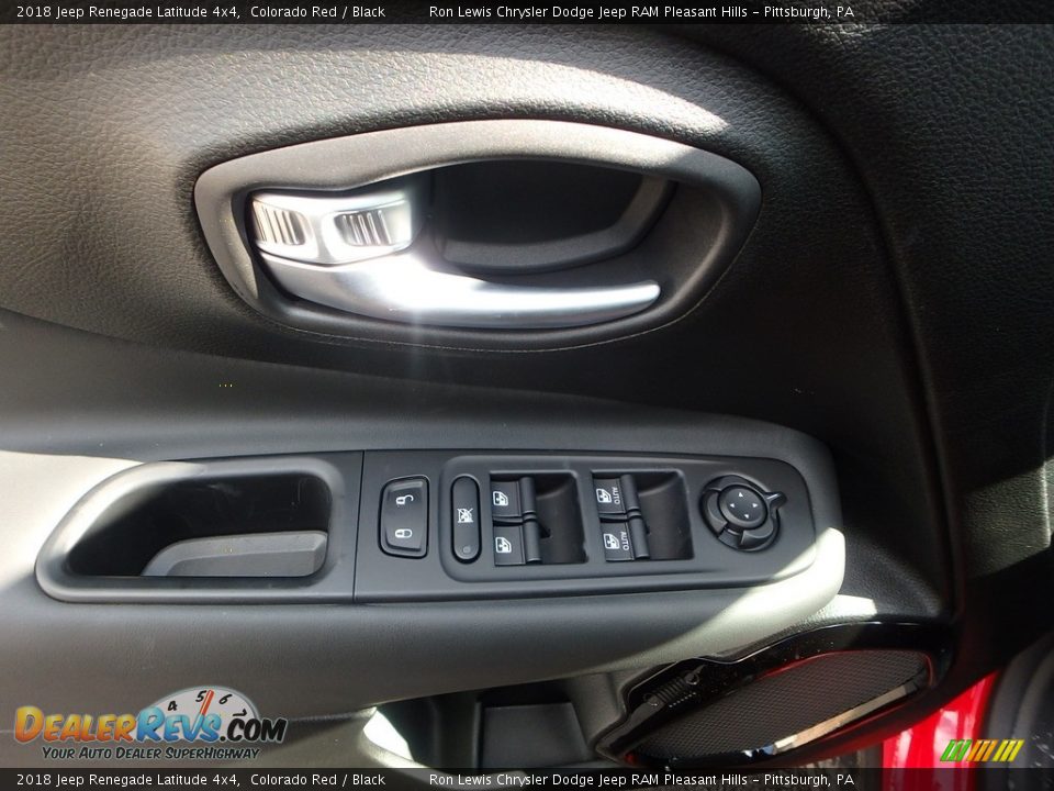 2018 Jeep Renegade Latitude 4x4 Colorado Red / Black Photo #14
