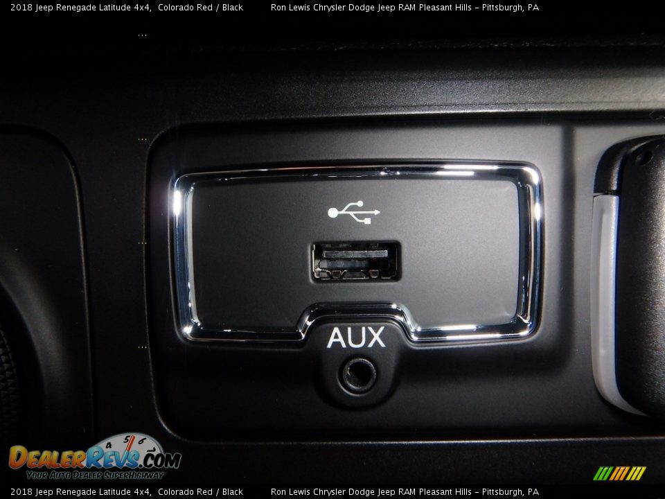 2018 Jeep Renegade Latitude 4x4 Colorado Red / Black Photo #19