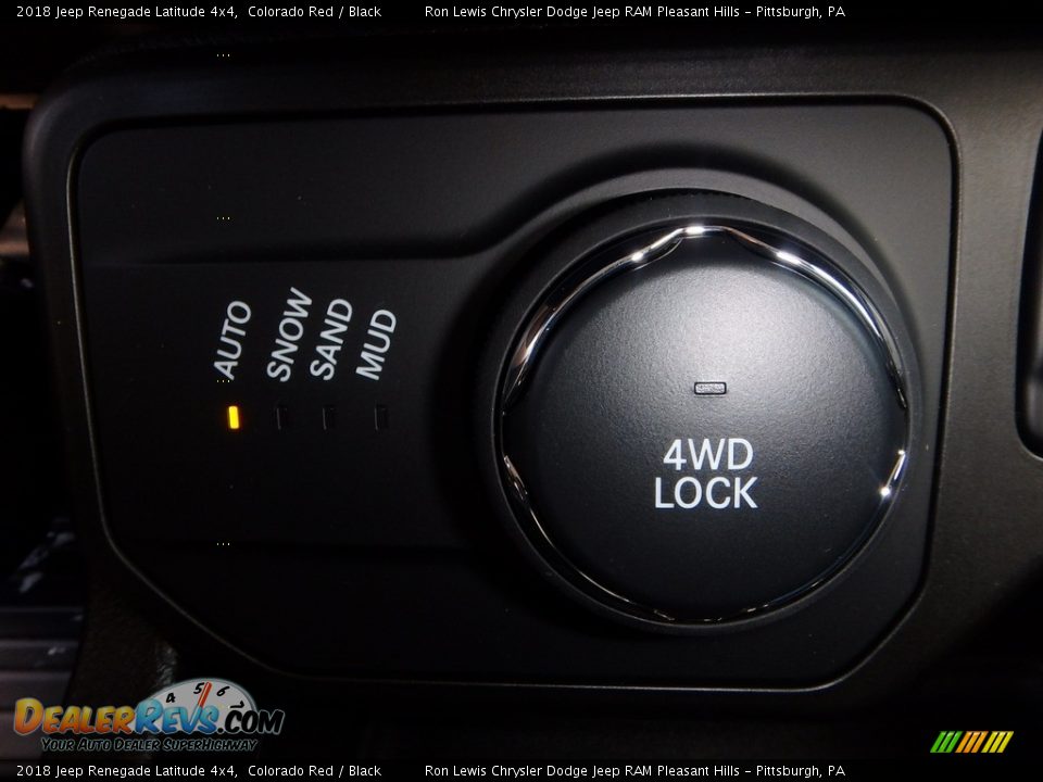 2018 Jeep Renegade Latitude 4x4 Colorado Red / Black Photo #20