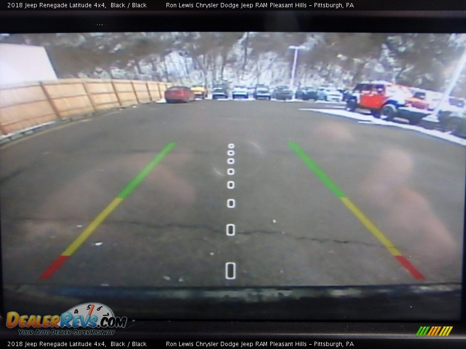 2018 Jeep Renegade Latitude 4x4 Black / Black Photo #16