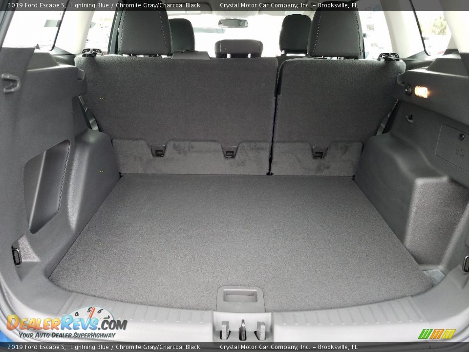 2019 Ford Escape S Lightning Blue / Chromite Gray/Charcoal Black Photo #19