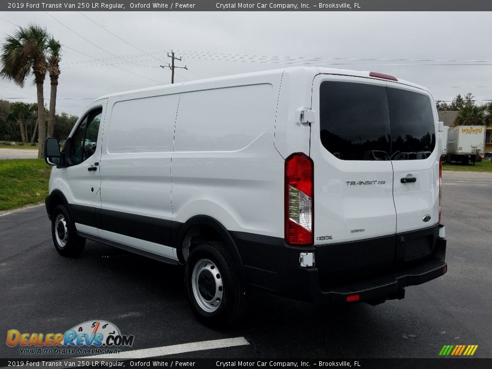 2019 Ford Transit Van 250 LR Regular Oxford White / Pewter Photo #3