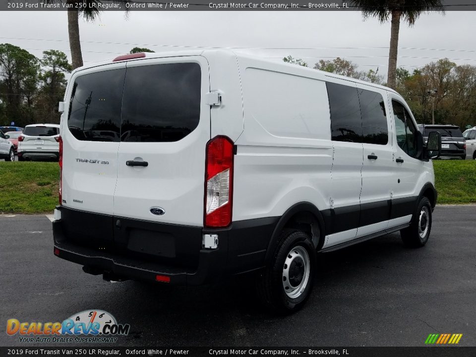 2019 Ford Transit Van 250 LR Regular Oxford White / Pewter Photo #5
