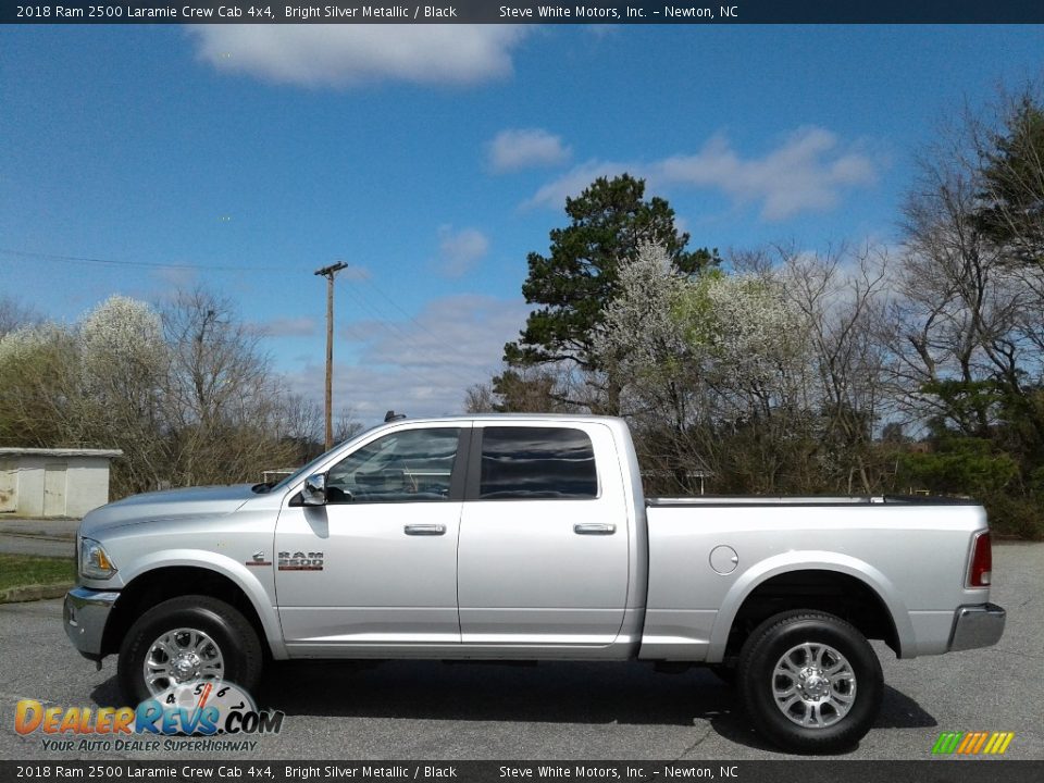 2018 Ram 2500 Laramie Crew Cab 4x4 Bright Silver Metallic / Black Photo #1