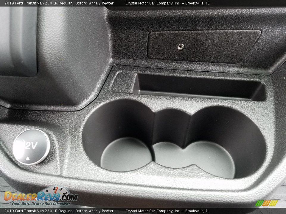 2019 Ford Transit Van 250 LR Regular Oxford White / Pewter Photo #16