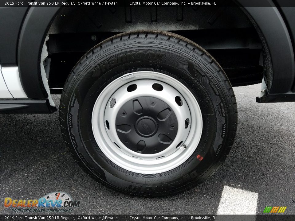 2019 Ford Transit Van 250 LR Regular Oxford White / Pewter Photo #19