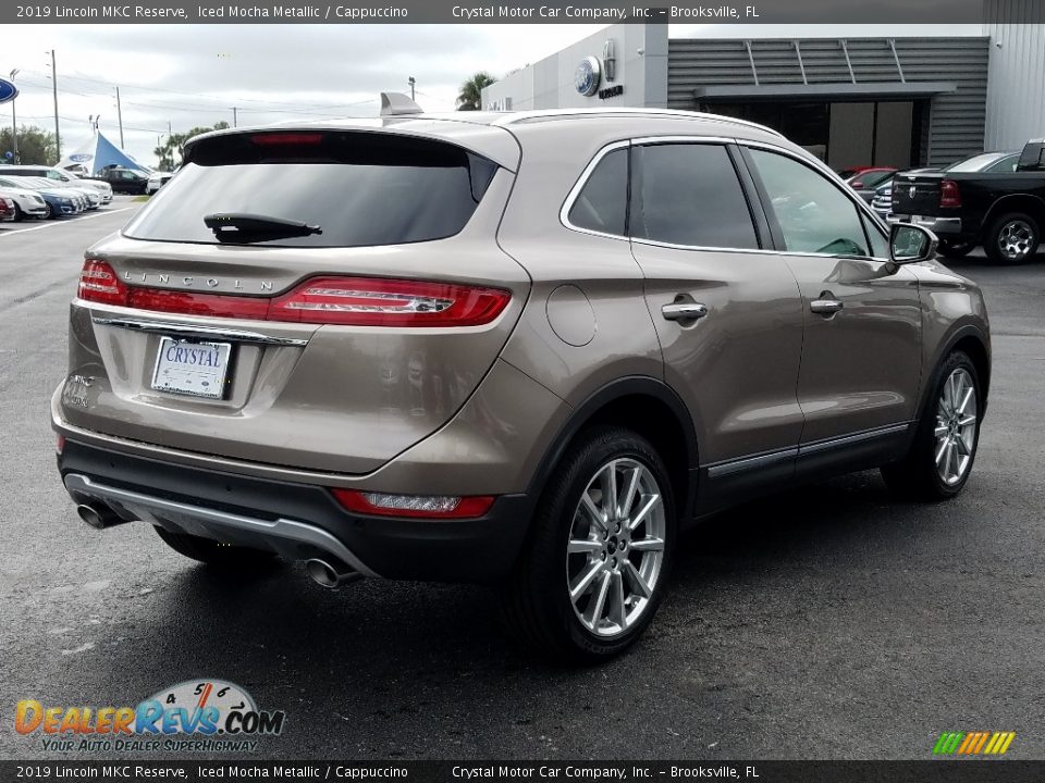 2019 Lincoln MKC Reserve Iced Mocha Metallic / Cappuccino Photo #5